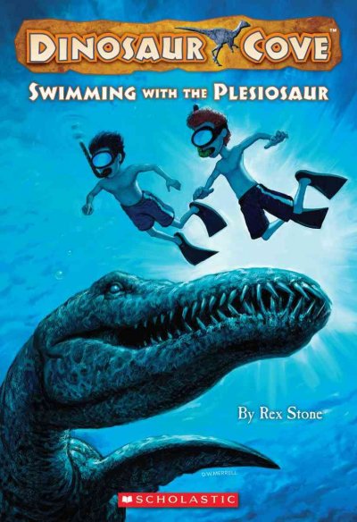 Swimming with the plesiosaur / by Rex Stone ; illustrated by Mike Spoor.