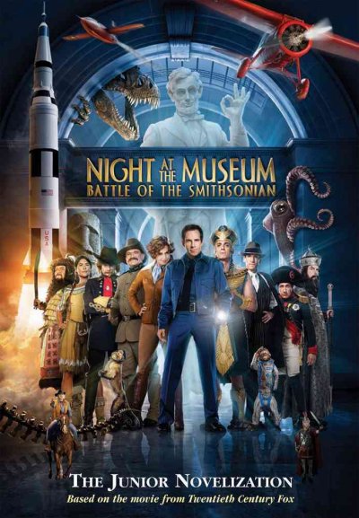 Night at the Museum. Battle of the Smithsonian / Twentieth Century Fox presents a 1492 Pictures [and] 21 Laps Entertainment ; Museum Canada Productions ; produced by Michael Barnathan, Chris Columbus, Shawn Levy, Mark Radcliffe ; written by Robert Ben Garant & Thomas Lennon ; directed by Shawn Levy.