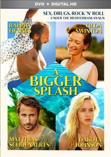 A bigger splash  [video recording (DVD)] / Fox Searchlight Pictures and Studiocanal present a Frenesy Film production in association with Cota Films ; directed by Luca Guadagnino ; screenplay by David Kajganich ; produced by Michael Costigan, Luca Guadagnino.