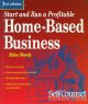 Start and run a profitable home-based business  Cover Image