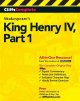 CliffsComplete Shakespeare's King Henry IV, Part 1 Cover Image