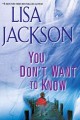 You don't want to know Cover Image